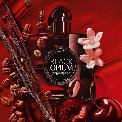 new black opium ysl cherry|Black Opium over red.